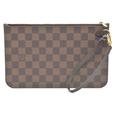 $1150 Louis Vuitton  Damier Ebene Neverfull MM GM Pochette 2016