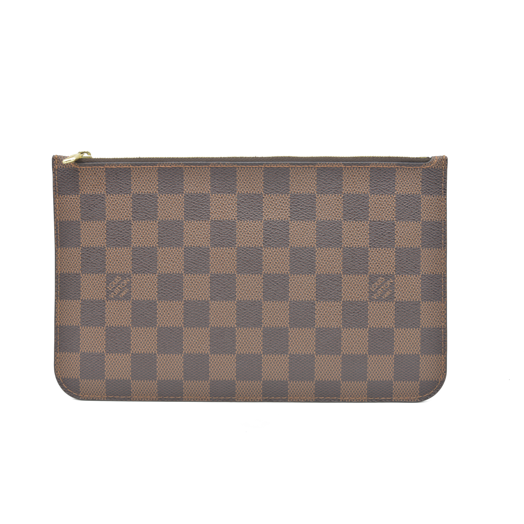 $1150 Louis Vuitton  Damier Ebene Neverfull MM GM Pochette 2016