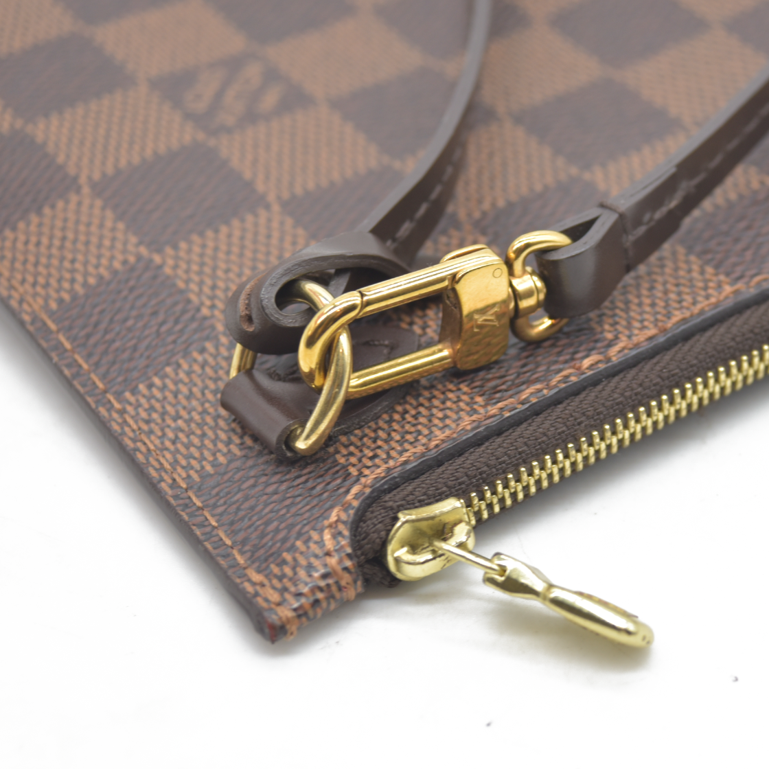 $1150 Louis Vuitton  Damier Ebene Neverfull MM GM Pochette 2016