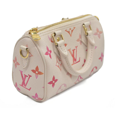 Louis Vuitton  Empreinte Monogram Nano Speedy Sunrise Aquarelle RFID