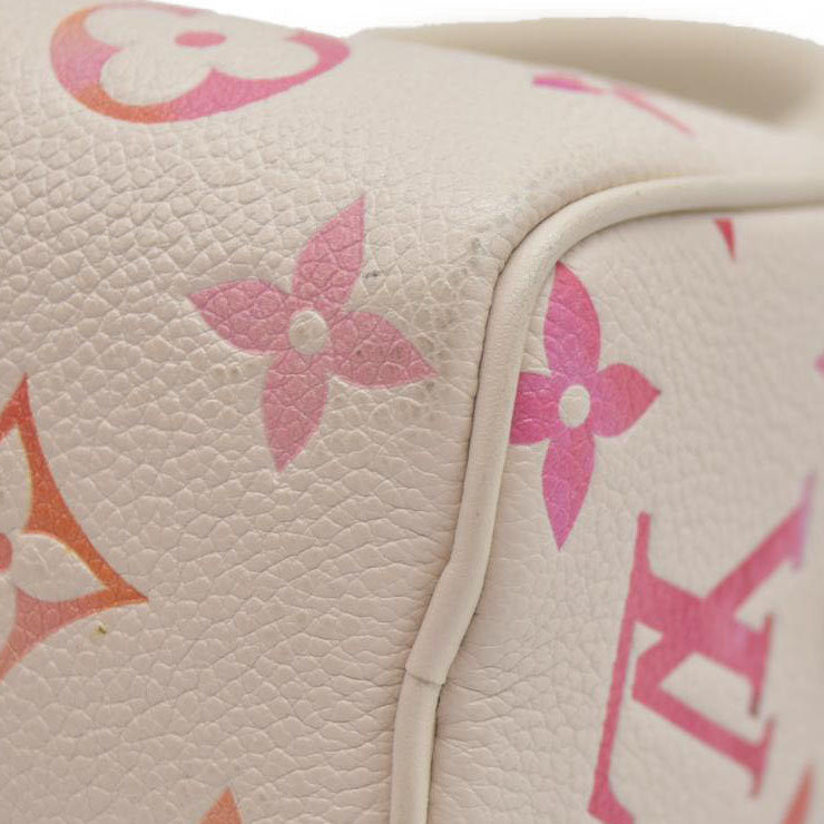 Louis Vuitton  Empreinte Monogram Nano Speedy Sunrise Aquarelle RFID