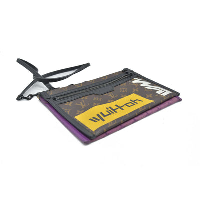 Louis Vuitton  Monogram Double Flat Messenger Marron