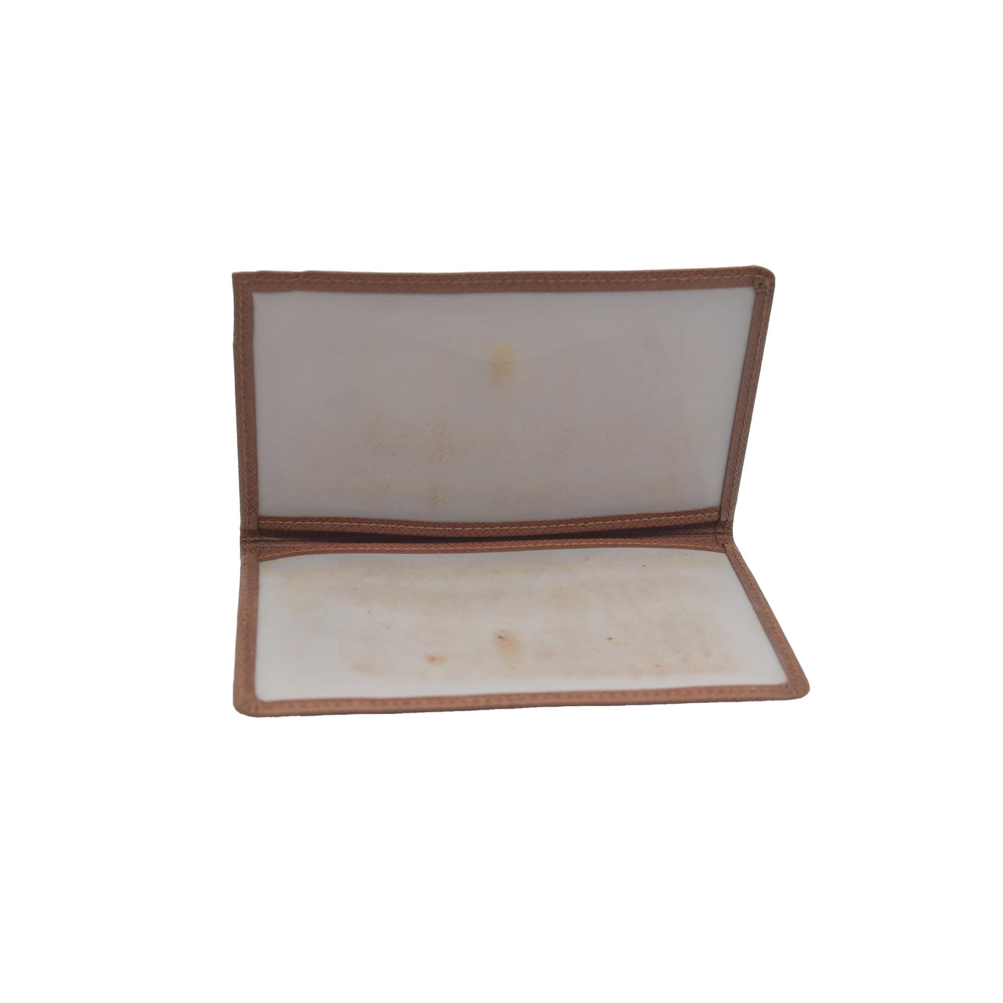 $435 Louis Vuitton Taiga ID Card Holder Wallet  SP0010