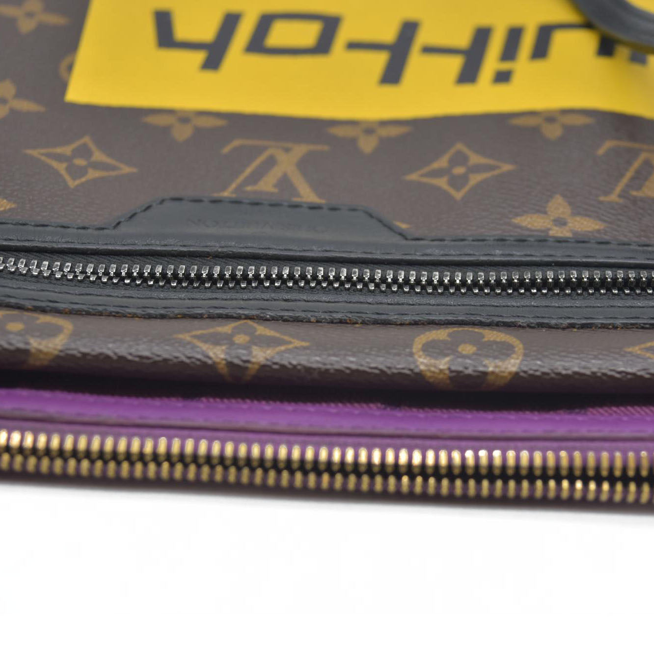 Louis Vuitton  Monogram Double Flat Messenger Marron