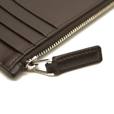 Gucci  Guccissima Signature Coin Case Card Holder Brown