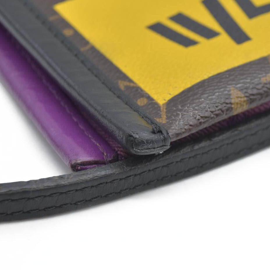 Louis Vuitton  Monogram Double Flat Messenger Marron