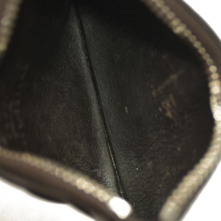 Gucci  Guccissima Signature Coin Case Card Holder Brown