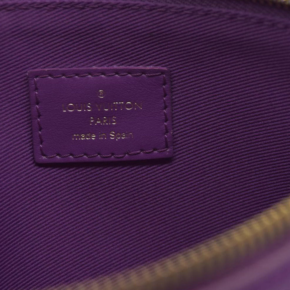 Louis Vuitton  Monogram Double Flat Messenger Marron