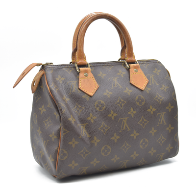 Louis Vuitton LV Hand Bag Speedy 25 Brown Monogram SP0975