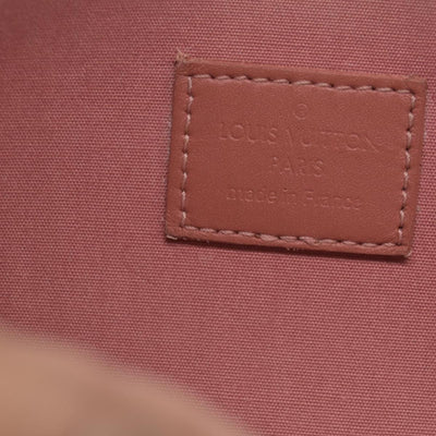 $1460 2018 Louis Vuitton Vernis Valentine Dog Pochette Felicie Chain Wallet Pink TJ0148