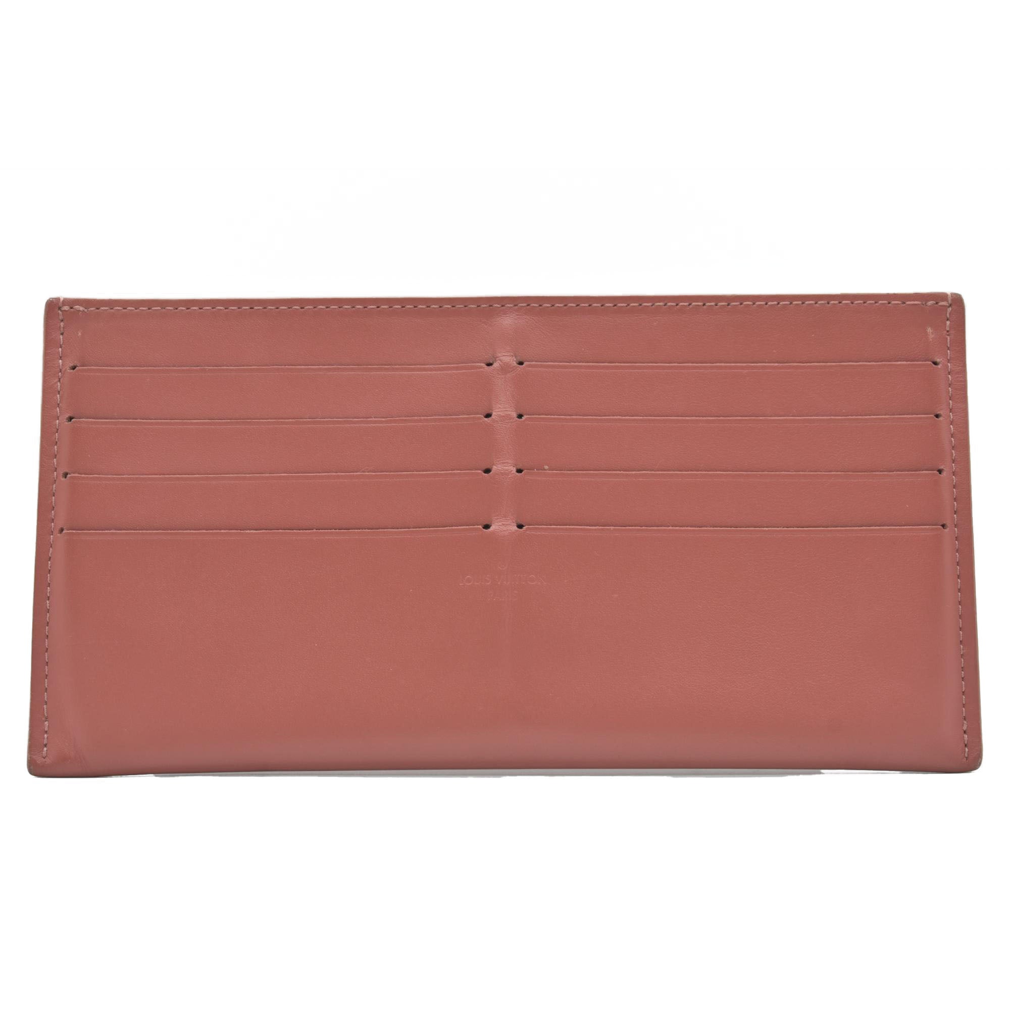 $500 Louis Vuitton Vernis Valentine Dog Pochette Felicie Chain Wallet Pink Pouch