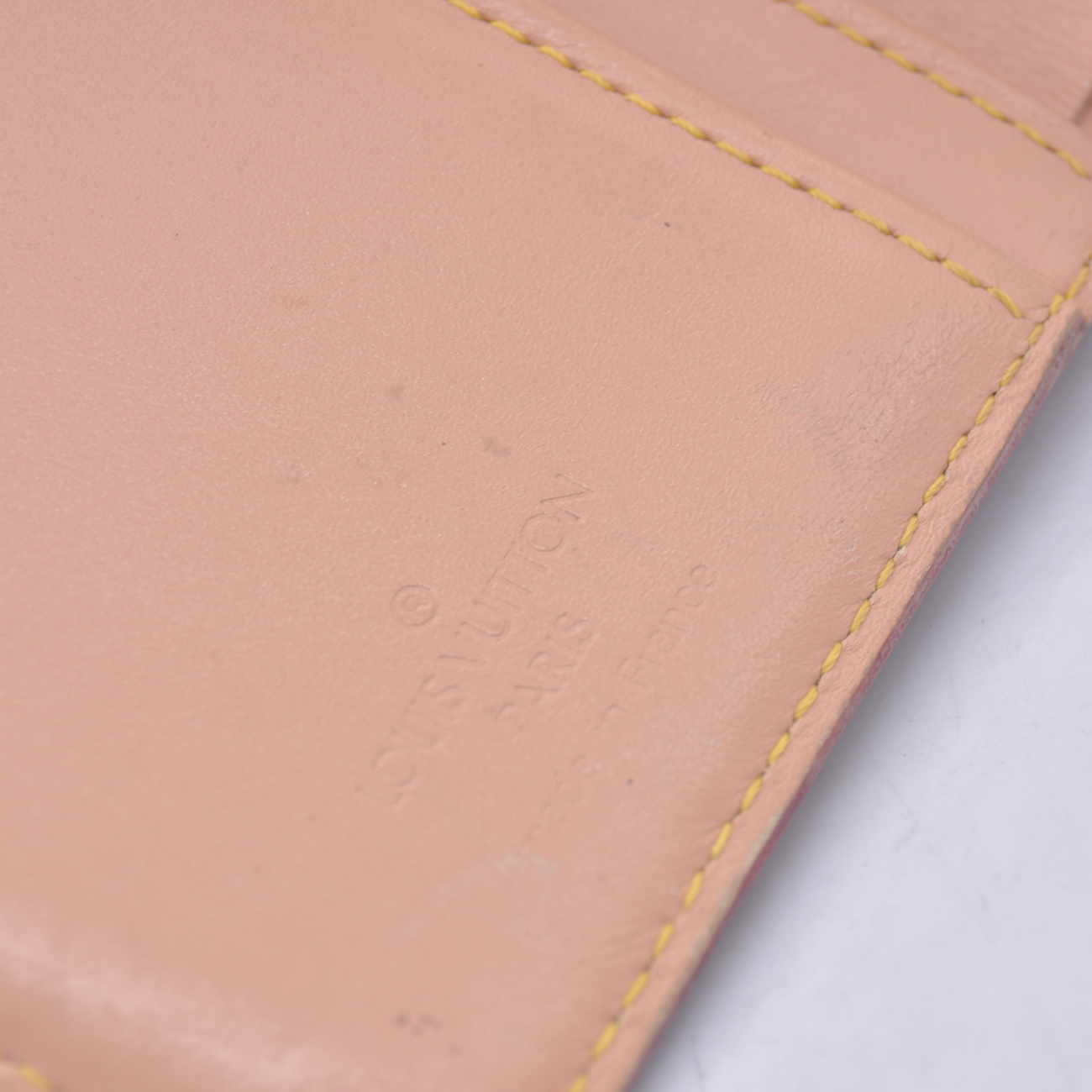 $790 2005 Louis Vuitton Monogram Multicolor French Purse Wallet Black TH0095
