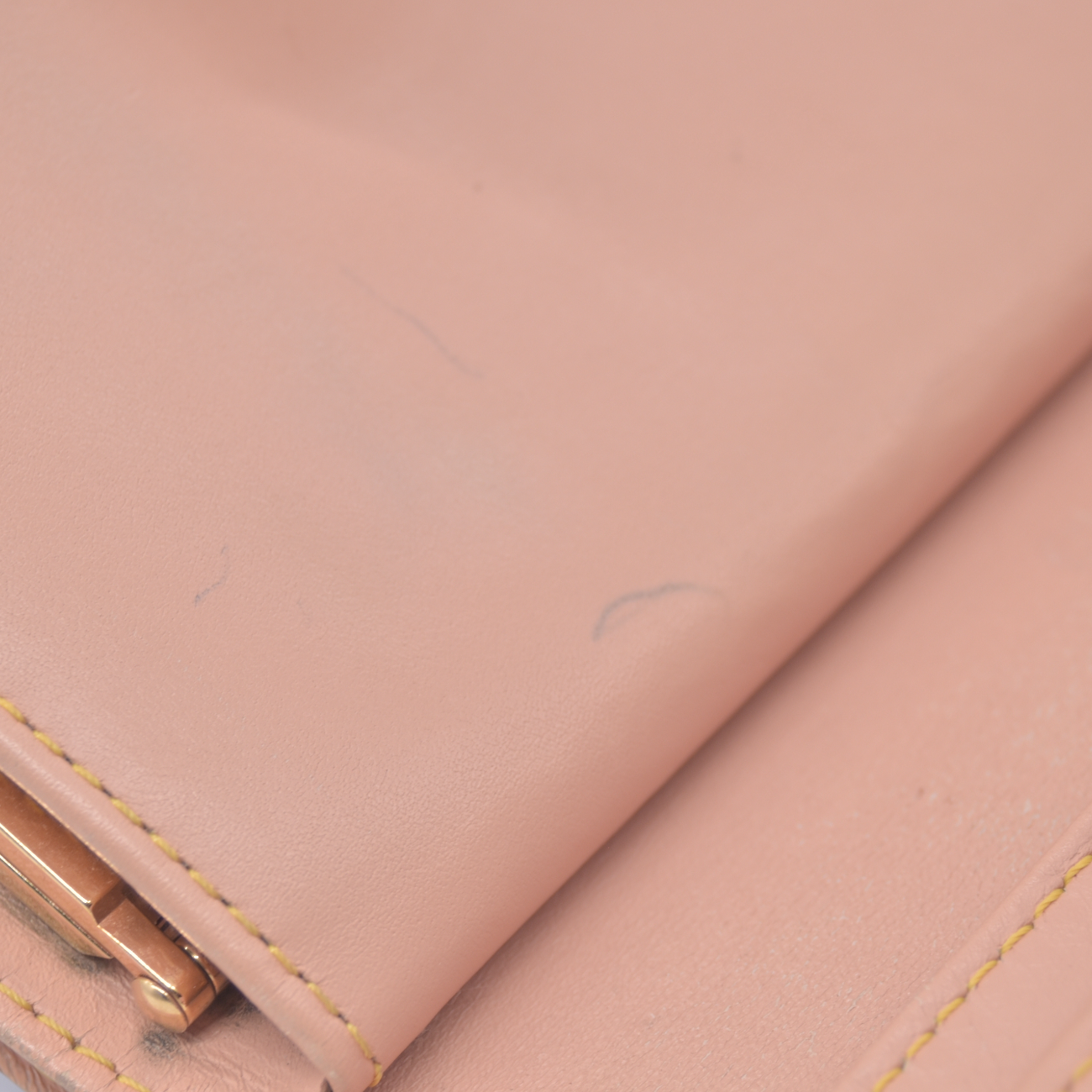 $790 2005 Louis Vuitton Monogram Multicolor French Purse Wallet Black TH0095