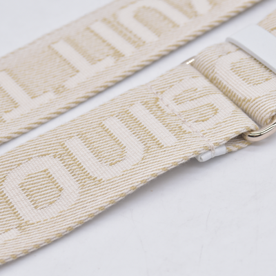 $715 Louis Vuitton Nylon Coussin Shoulder Strap White