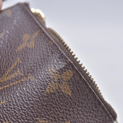 $355 Louis Vuitton Monogram Pochette Cles Key Holder CONSIGNMENT