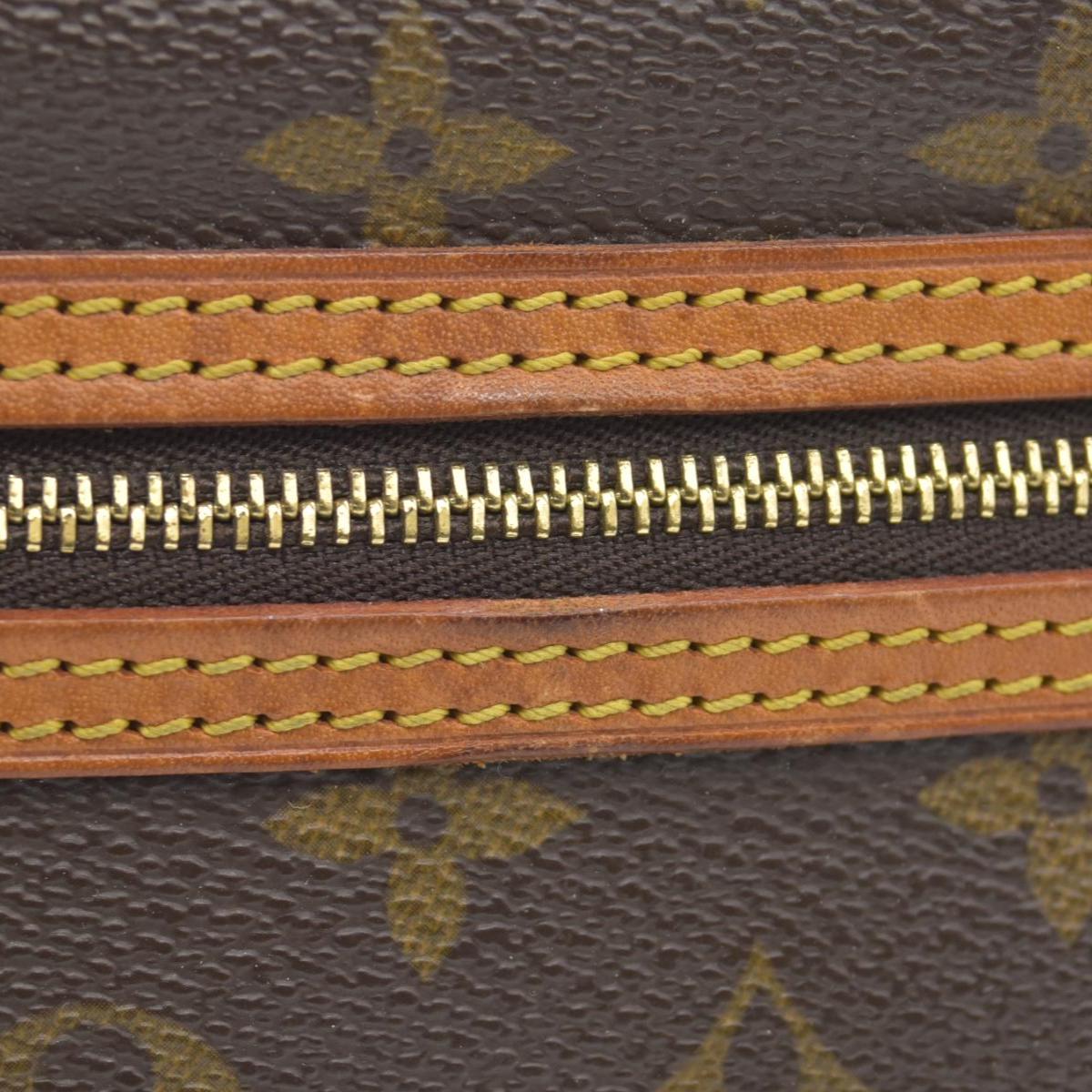 $690 LOUIS VUITTON Monogram Marly Dragonne GM Clutch Bag
