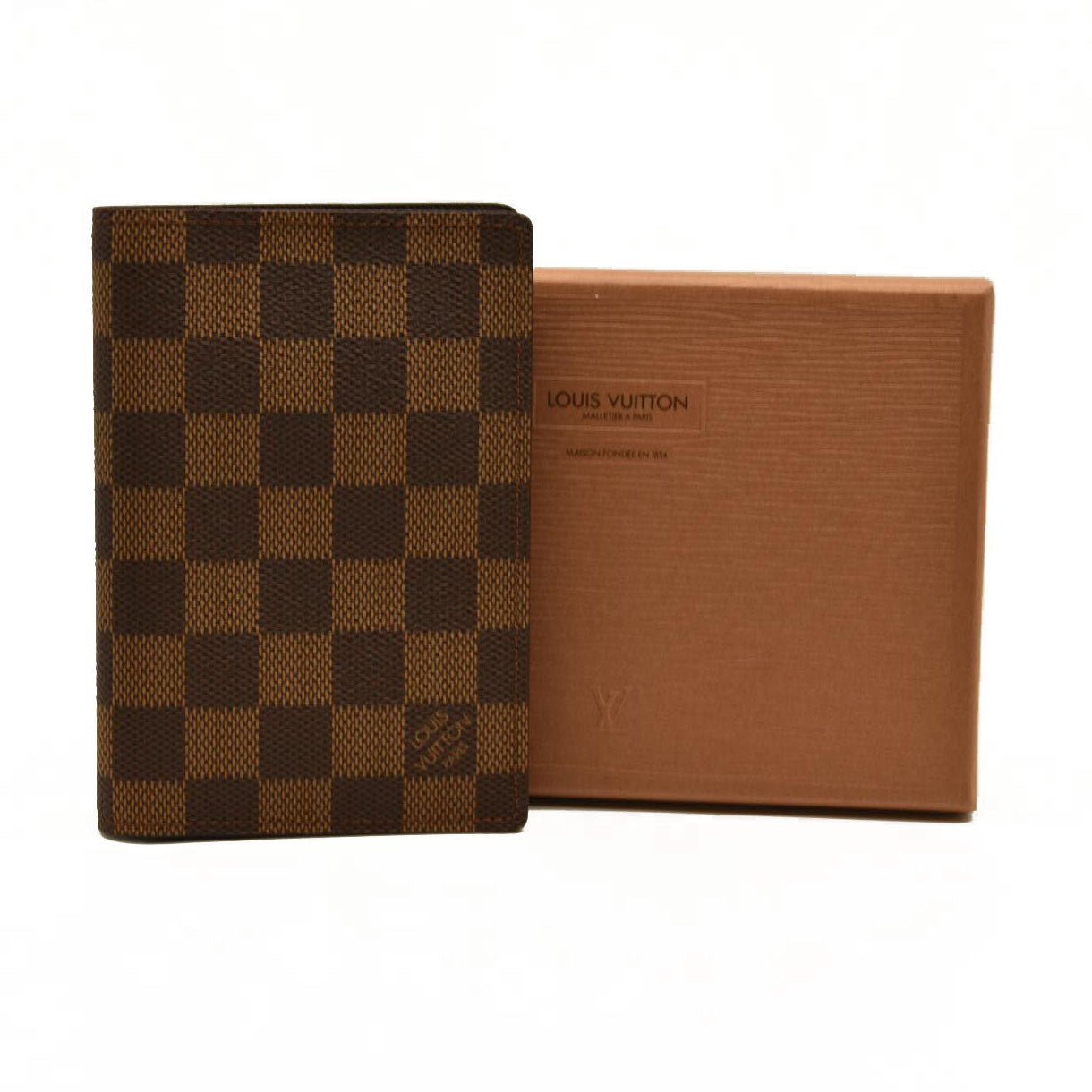 Louis Vuitton Damier Ebene Passport Cover MI0998