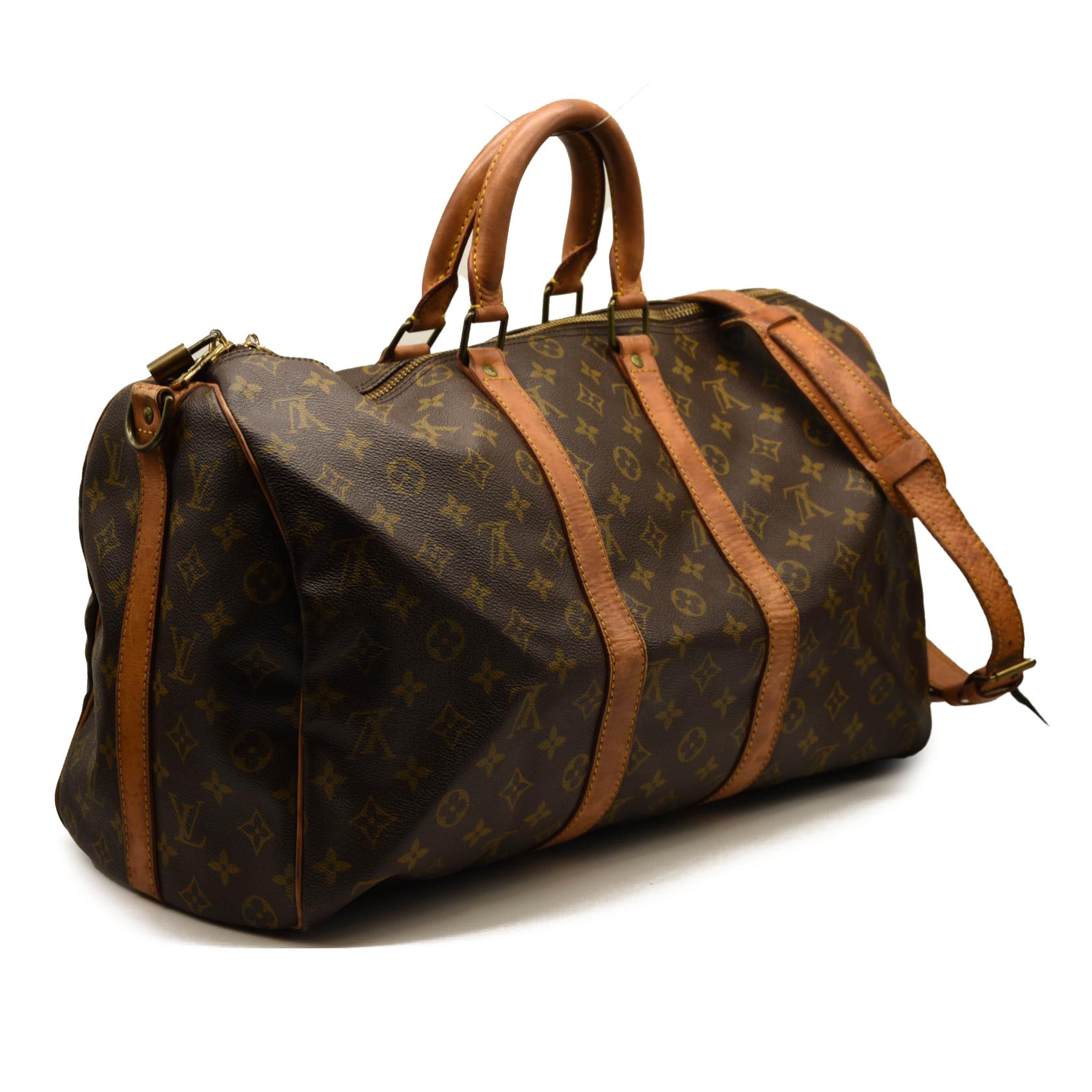LOUIS VUITTON Monogram Keepall Bandouliere 45 VI8904