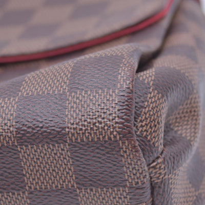 $1960 2018 LOUIS VUITTON Damier Ebene Croisette Top Handle Crossbody Bag Brown FL0138 10021361