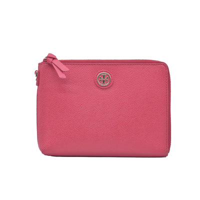 $250 Tory Burch  Leather Crossbody Bag Pink CONSIGNMENT
