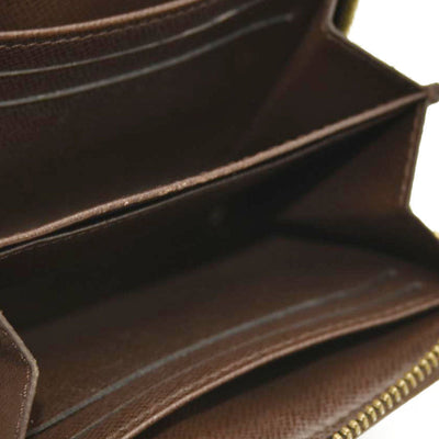 Louis Vuitton  Damier Ebene Zippy Coin Purse France