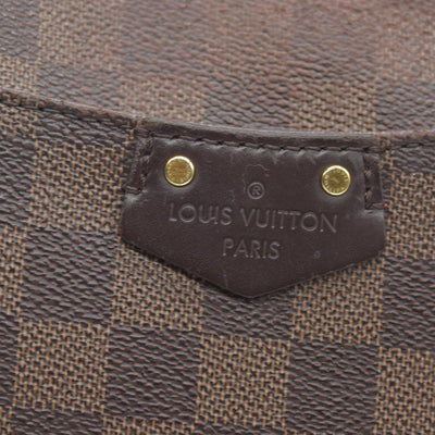 $1520 2018 Louis Vuitton Damier Ebene South Bank Besace DR0198