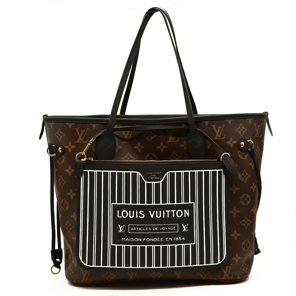 Louis Vuitton Monogram Calfskin Neo Neverfull Inside Out MM  display picture 1