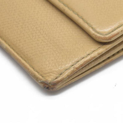 $875 Chanel Coco Button Coin Purse Beige