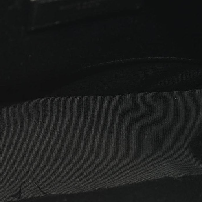 SAINT LAURENT Calfskin Matelasse Monogram Lou Camera Bag Black
