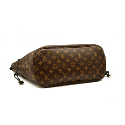 Louis Vuitton Monogram Calfskin Neo Neverfull Inside Out MM Black