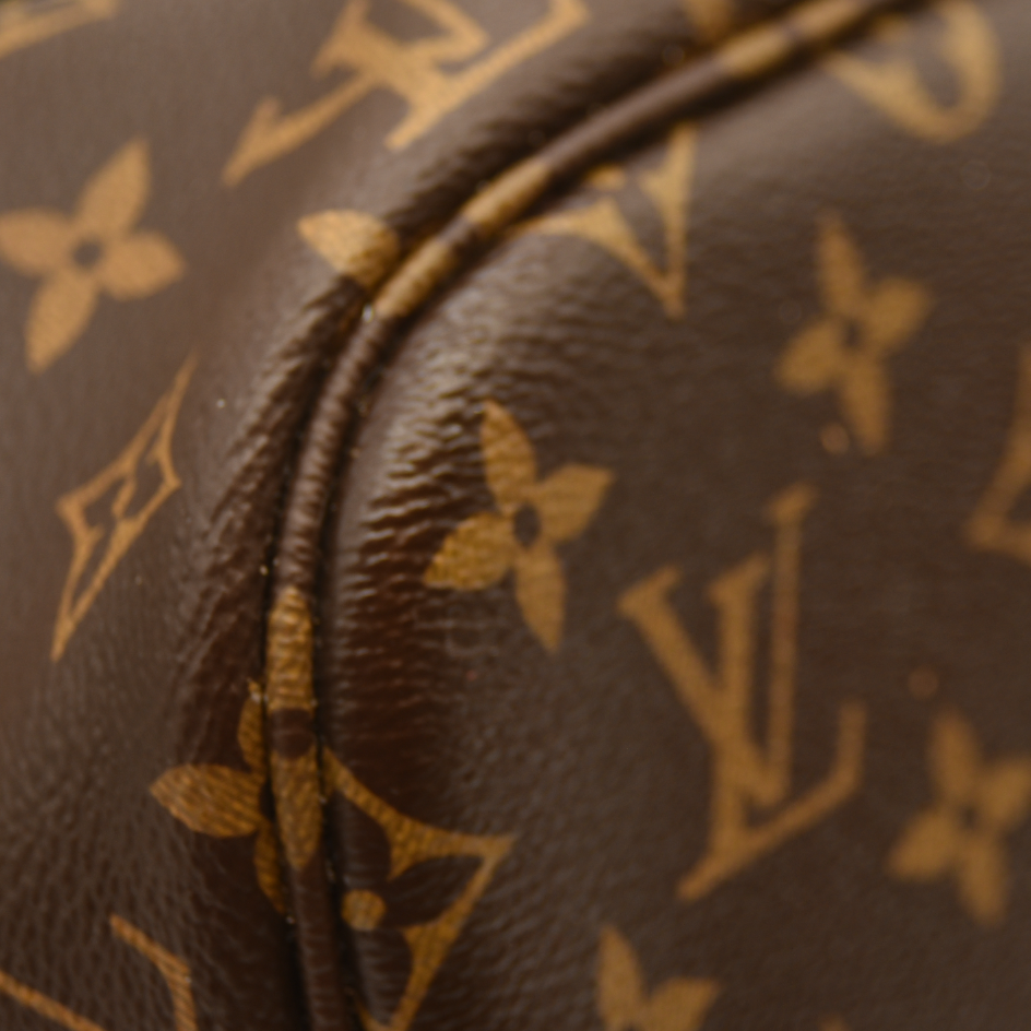 Louis Vuitton Monogram Calfskin Neo Neverfull Inside Out MM Black