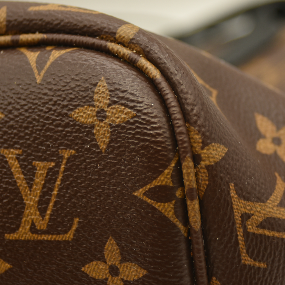 Louis Vuitton Monogram Calfskin Neo Neverfull Inside Out MM Black