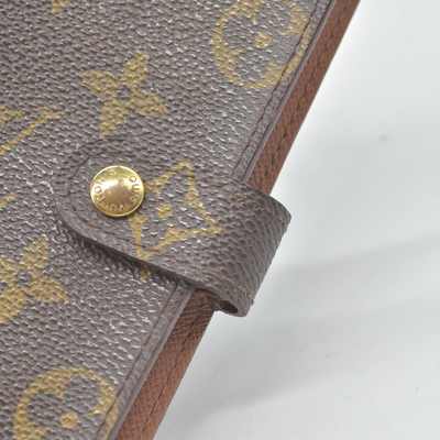 $505 1997 LOUIS VUITTON Monogram Agenda PM Day Planner Notebook Cover CA1907
