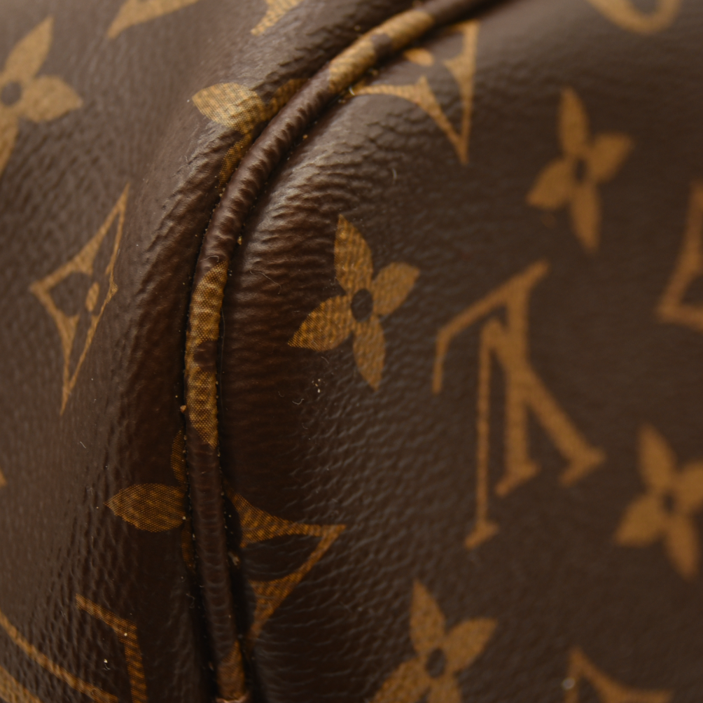 Louis Vuitton Monogram Calfskin Neo Neverfull Inside Out MM Black