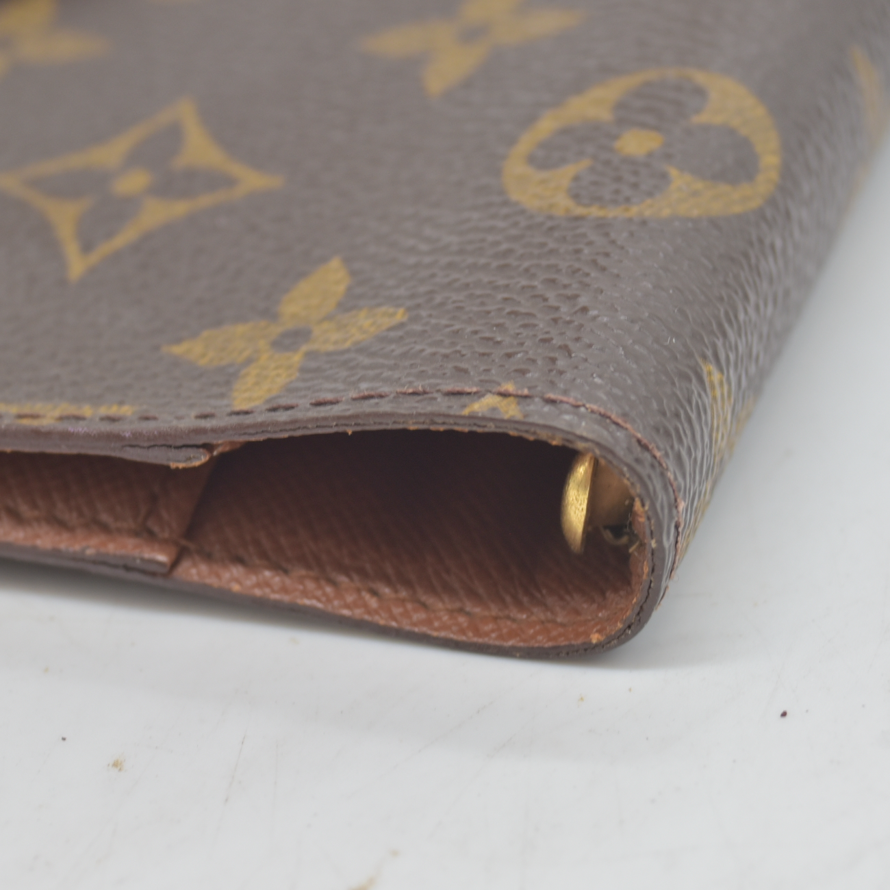 $505 1997 LOUIS VUITTON Monogram Agenda PM Day Planner Notebook Cover CA1907