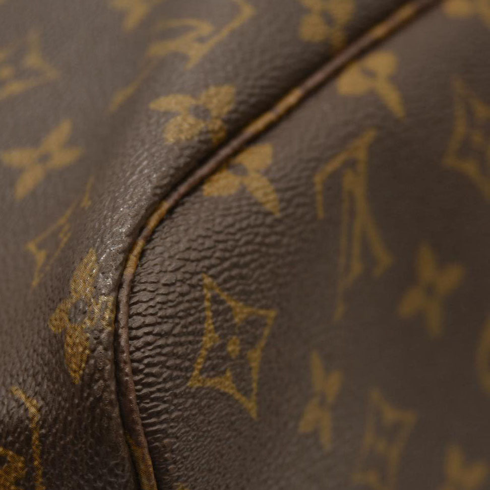 LOUIS VUITTON Neverfull PM Monogram Tote Bag Monogram Canvas Stain