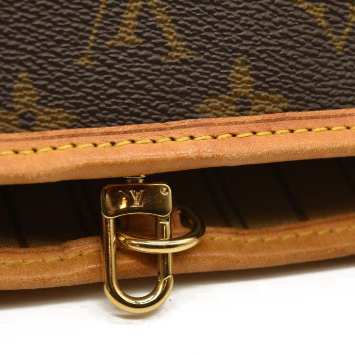 LOUIS VUITTON Neverfull PM Monogram Tote Bag Monogram Canvas Stain