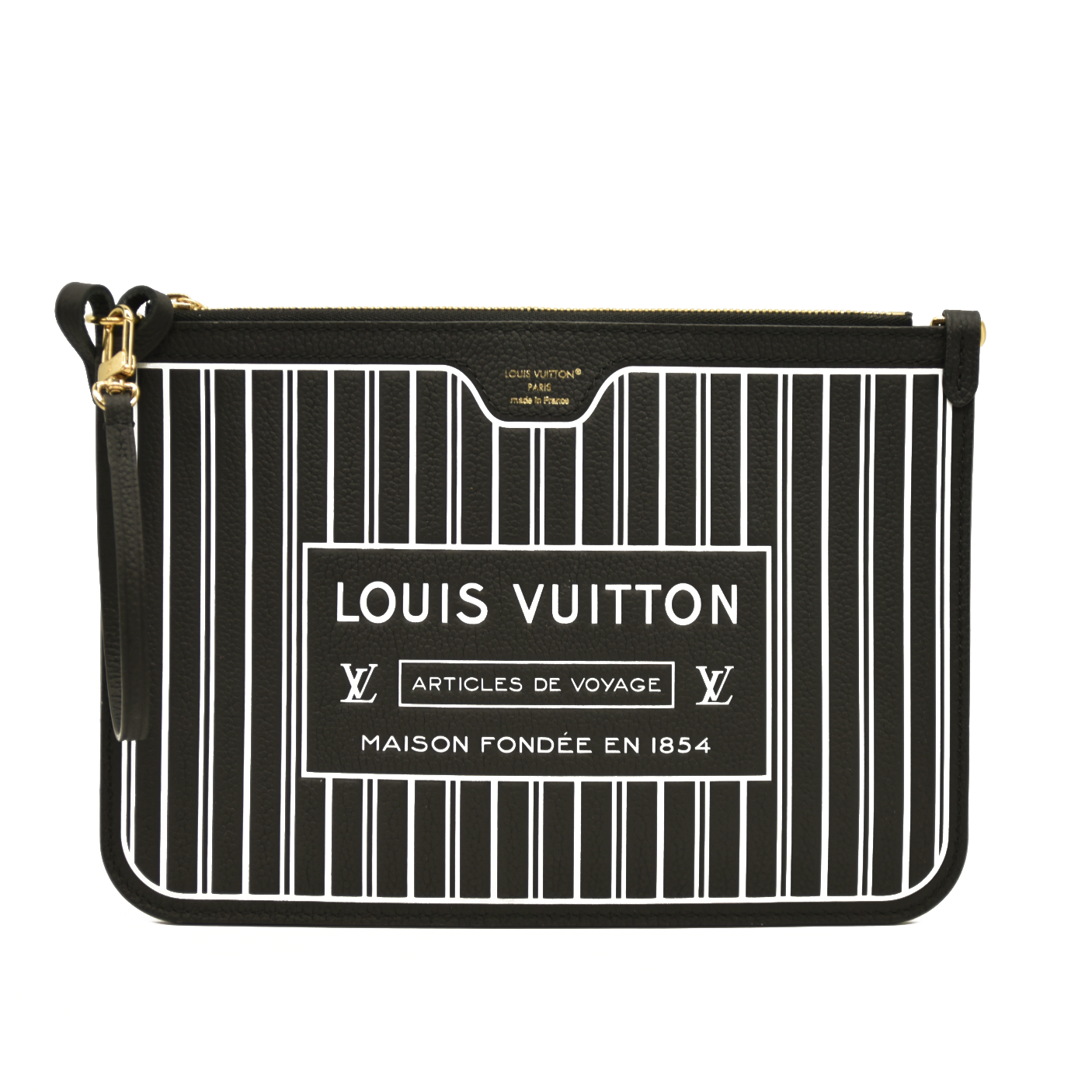 Louis Vuitton Monogram Calfskin Neo Neverfull Inside Out MM Black