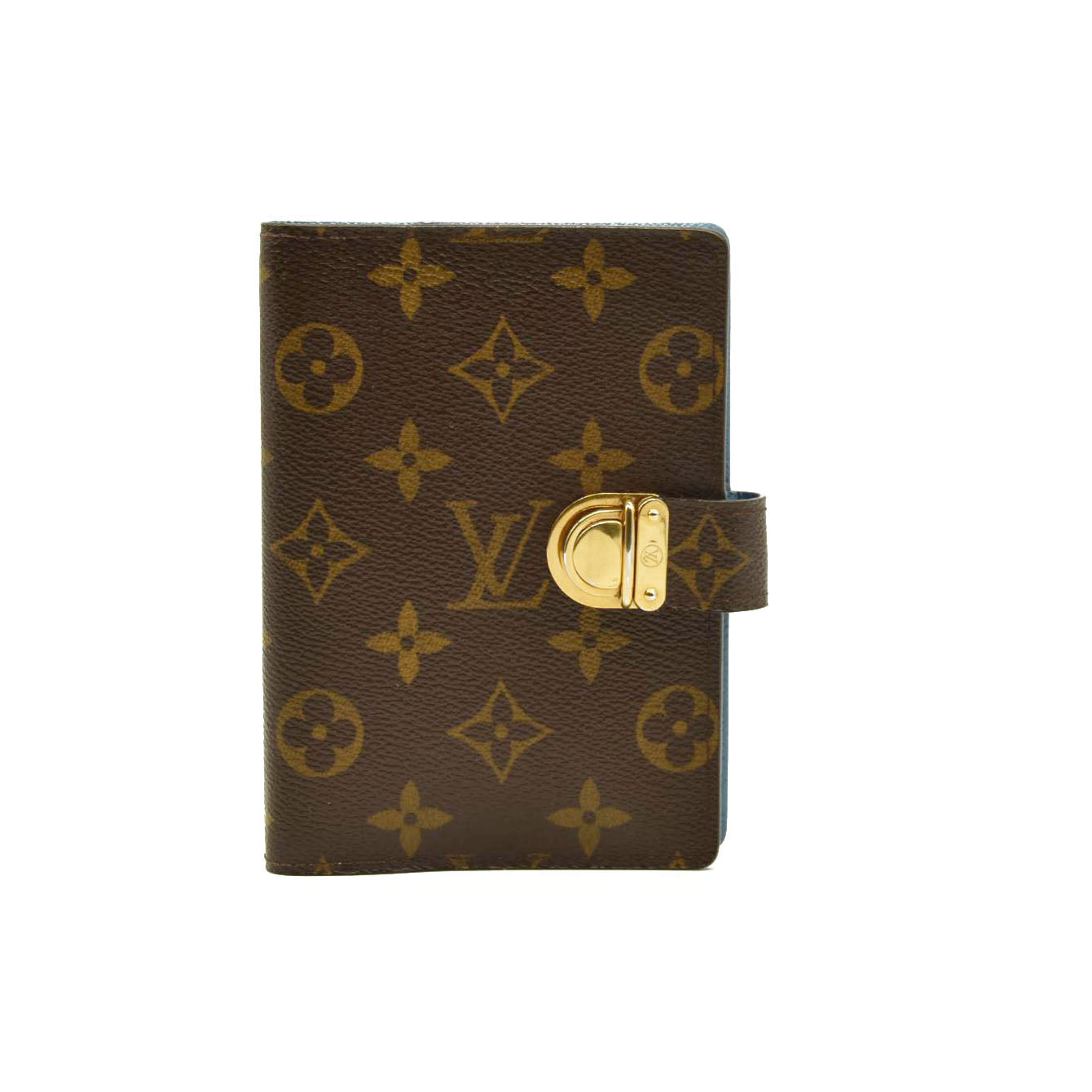 Louis Vuitton Monogram Koala Small Ring Agenda Cover Blue