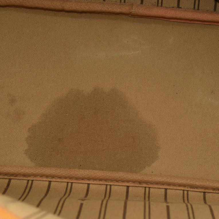 LOUIS VUITTON Neverfull PM Monogram Tote Bag Monogram Canvas Stain