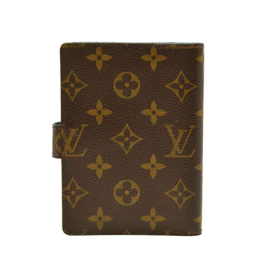 Louis Vuitton Monogram Koala Small Ring Agenda Cover Blue