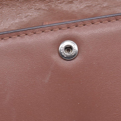 Coach Saffiano Tan Trifold Cross-grain Leather Wallet