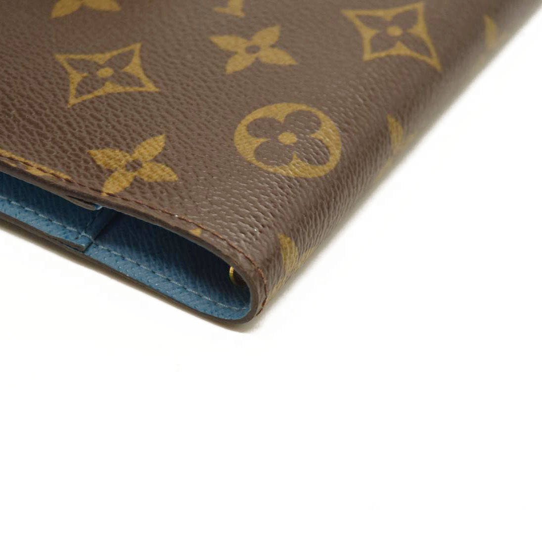 Louis Vuitton Monogram Koala Small Ring Agenda Cover Blue