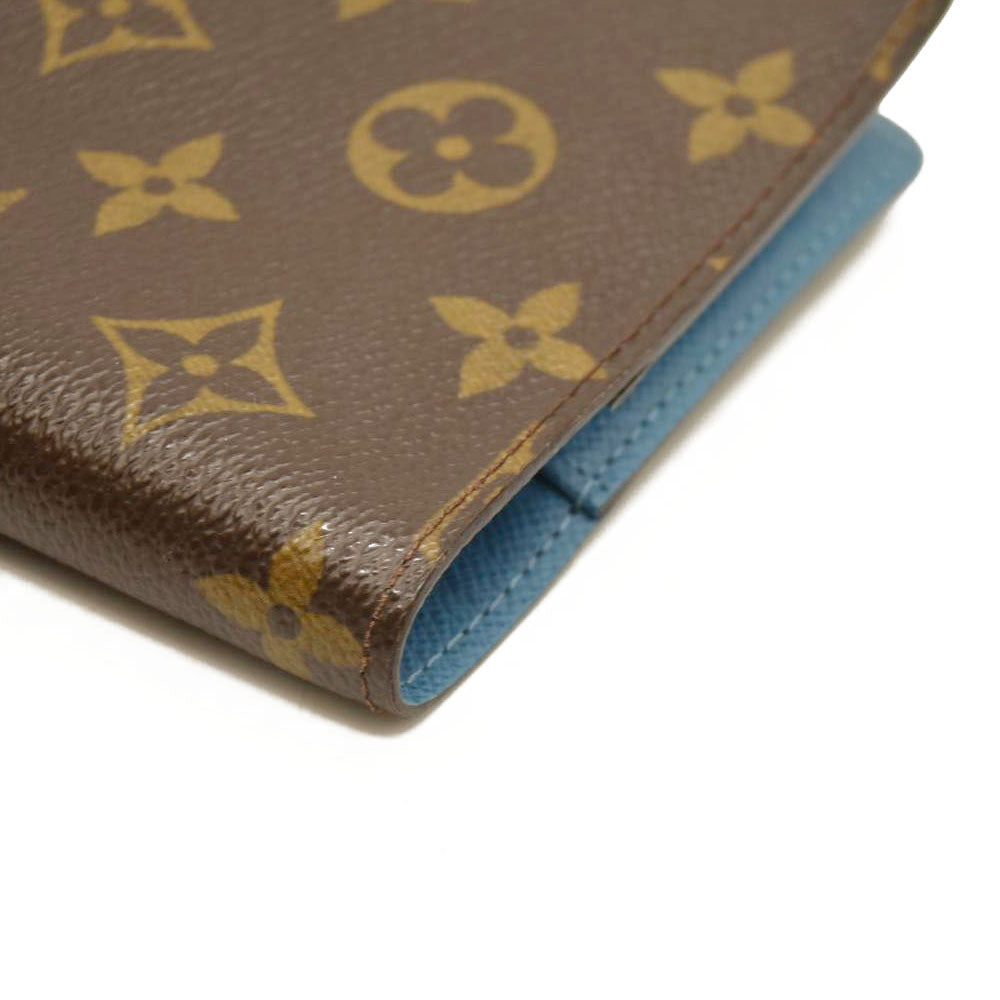 Louis Vuitton Monogram Koala Small Ring Agenda Cover Blue