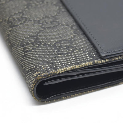 $770 Gucci GG Nylon Nylon French Purse