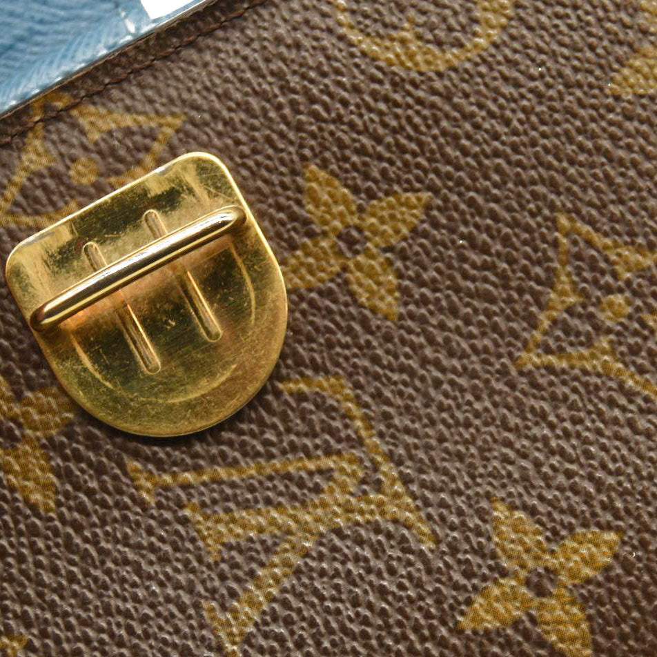 Louis Vuitton Monogram Koala Small Ring Agenda Cover Blue