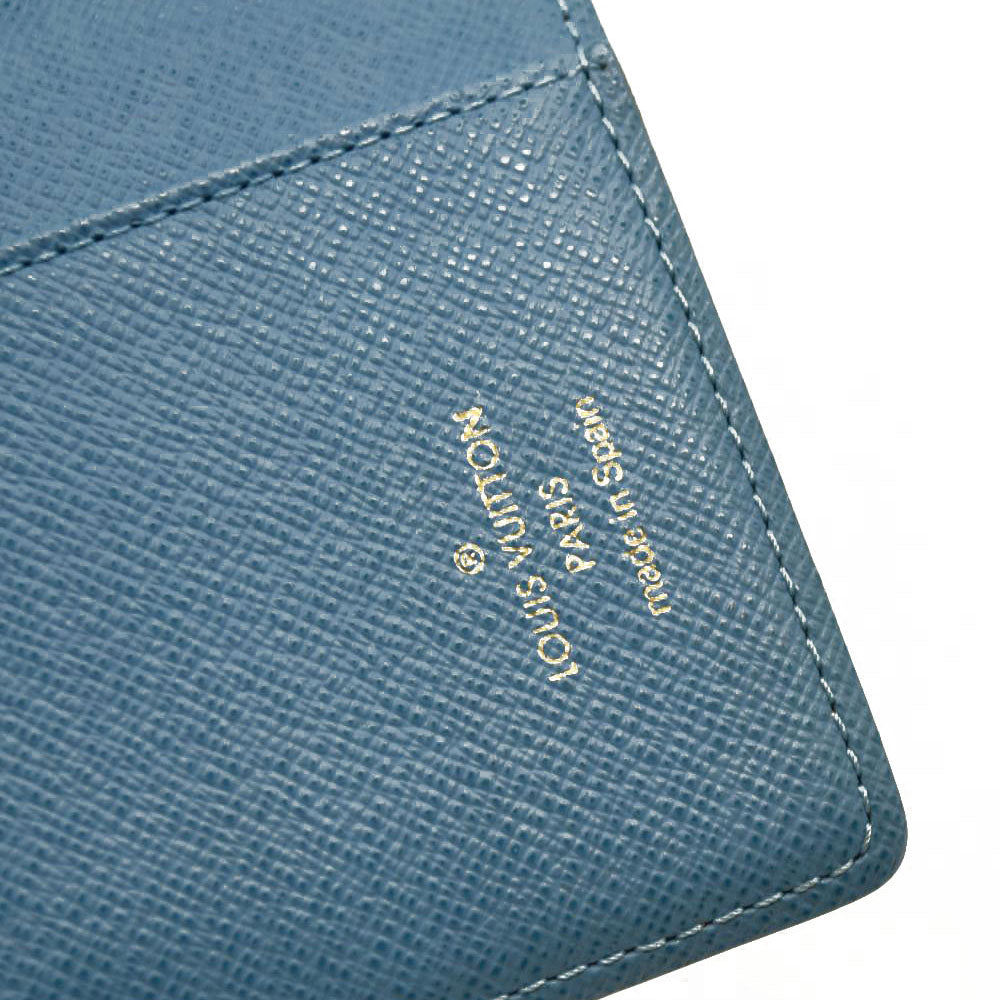 Louis Vuitton Monogram Koala Small Ring Agenda Cover Blue