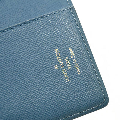 Louis Vuitton Monogram Koala Small Ring Agenda Cover Blue