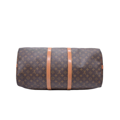 $2440 1988 LOUIS VUITTON Keepall Bandouliere 55 Monogram Boston Bag M41414 VI881