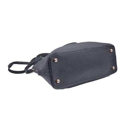 $450 Coach  Leather Top Handle Bag Black CONSIGNMENT